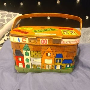 Vintage Caro-Nan Basket purse 1960's own a peace of history